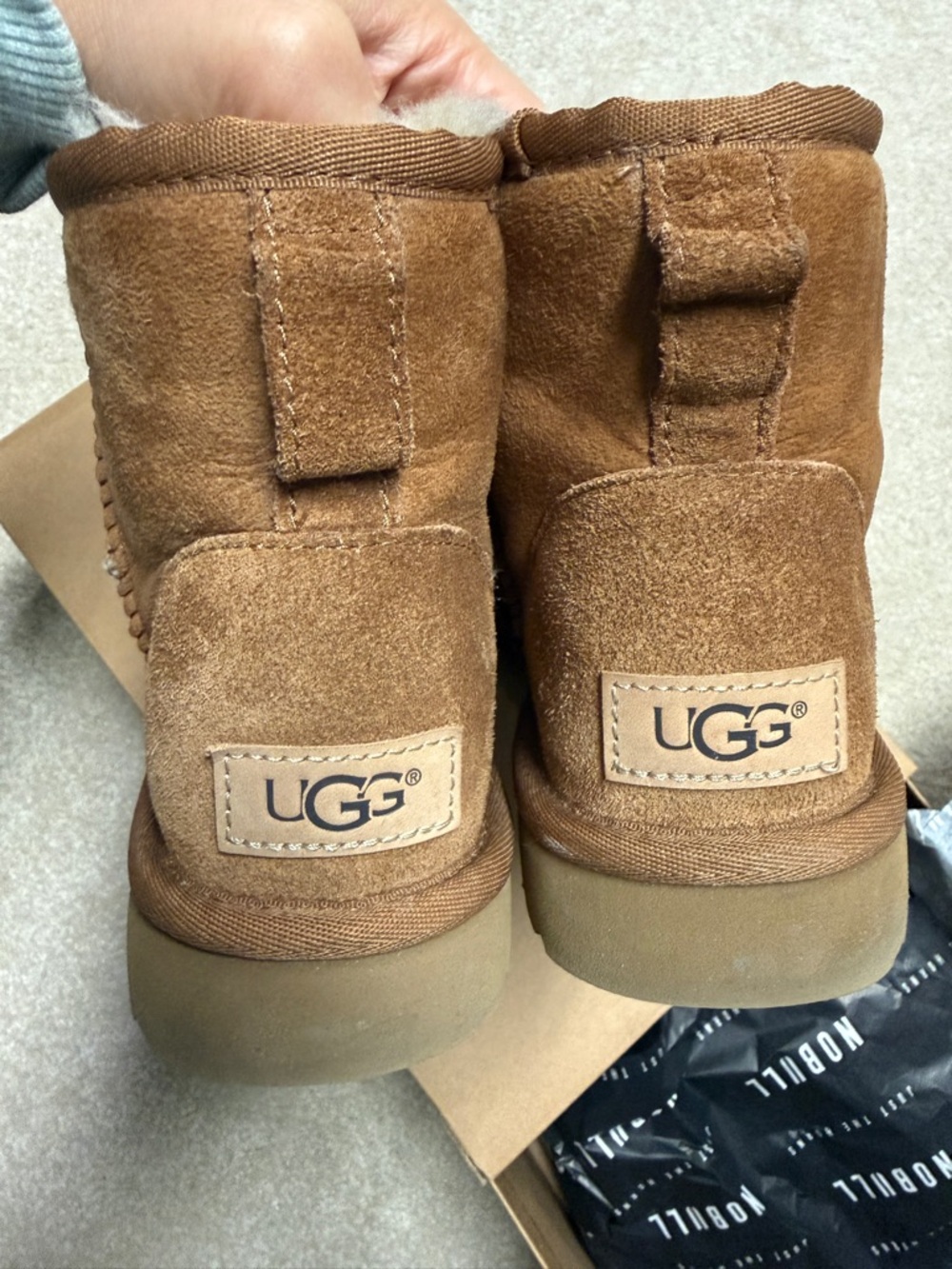 UGG women Mini Boot in Chestnut Brown